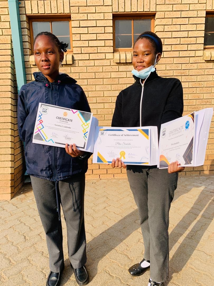 Last year's achievers at St. Bernadette